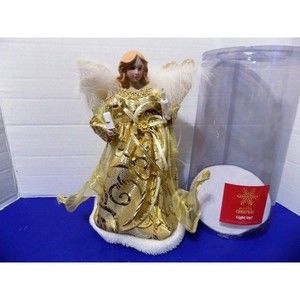 NEW Christmas Angel Tree Topper Figurine Light Up Holiday Decorations Nativity